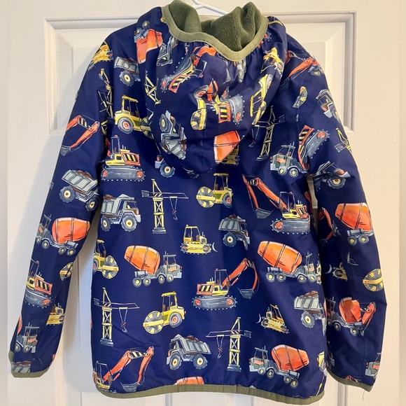 Construction Trucks Microfiber Jacket by Hatley - Picture 5 of 9